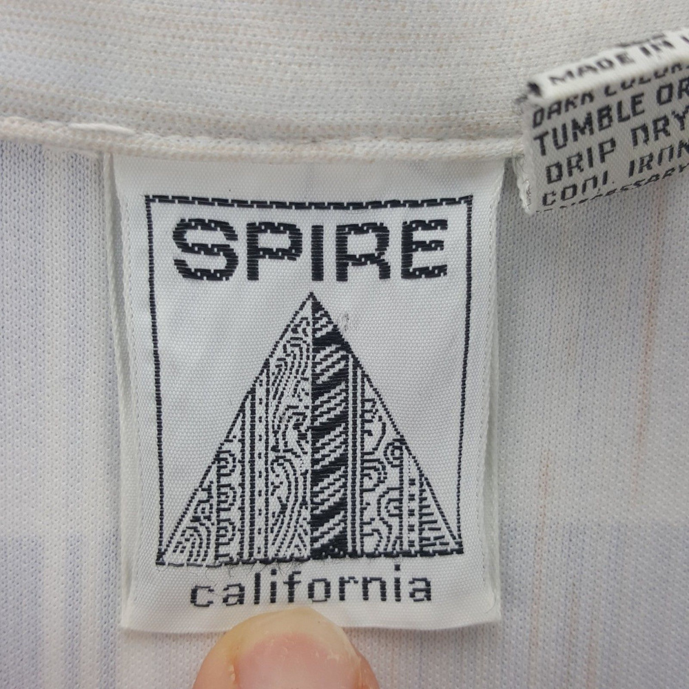 VTG Spire California Mens Large Button Up Shirt - Picture 7 of 8